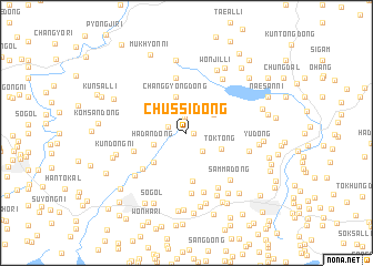 map of Chussi-dong