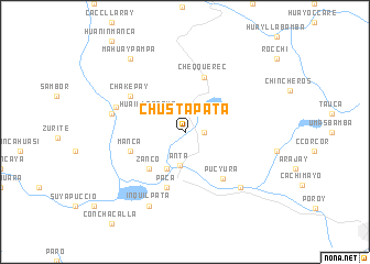 map of Chustapata