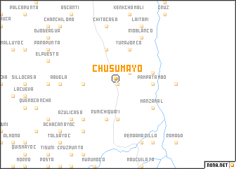 map of Chusumayo