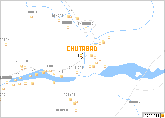 map of Chūtābād