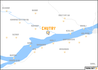 map of Chutay