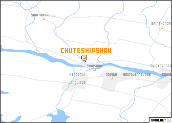 map of Chute-Shipshaw