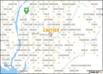 map of Chu-t\