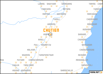 map of Chu-t\