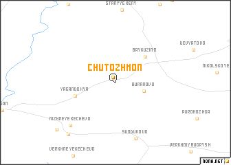 map of Chutozhmon