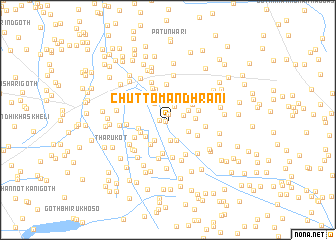 map of Chutto Māndhrāni