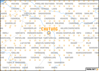 map of Chu-tung