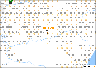 map of Chu-tzu-i