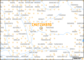 map of Chu-tzu-k\