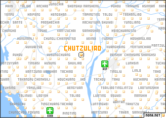 map of Chu-tzu-liao