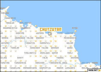 map of Chu-tzu-t\