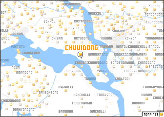 map of Chuŭi-dong