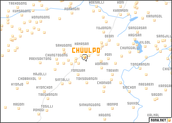 map of Chuŭlp\