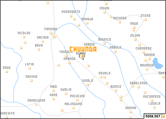 map of Chuunda
