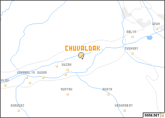 map of Chuvaldak