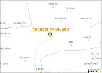 map of Chuvarley-Maydan