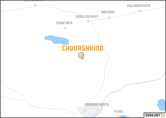 map of Chuvashkino