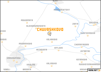 map of Chuvashkovo