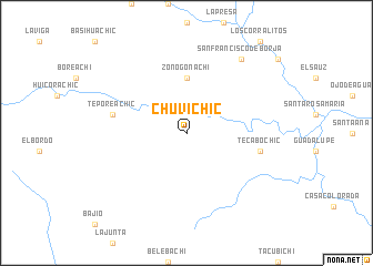 map of Chuvichic