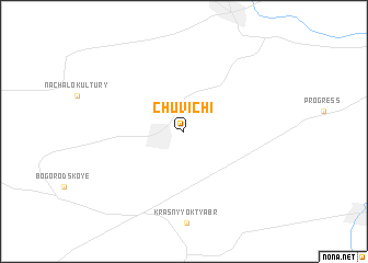 map of Chuvichi