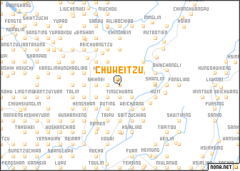 map of Chu-wei-tzu