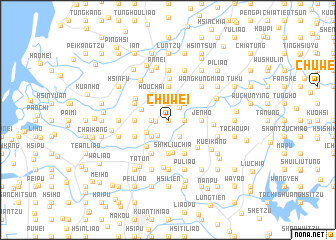 map of Chu-wei