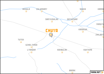 map of Chuya