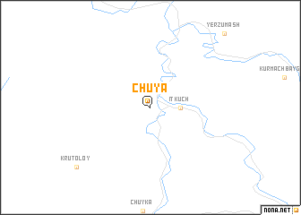 map of Chuya