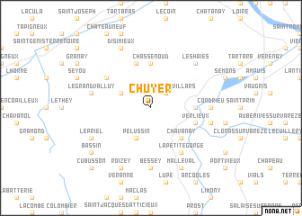 map of Chuyer