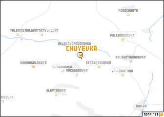 map of Chuyevka