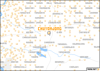 map of Chuyŏmjŏng