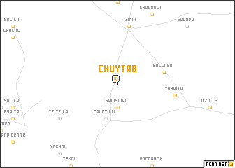 map of Chuytab