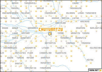 map of Chu-yüan-tzu