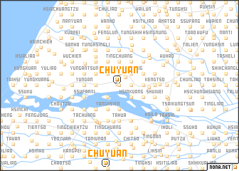 map of Chu-yüan