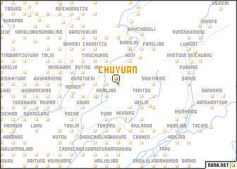 map of Chu-yüan