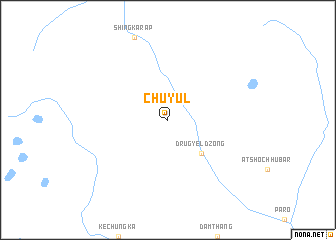 map of Chuyul