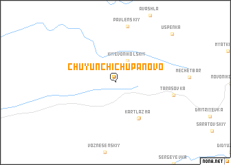 map of Chuyunchi-Chupanovo