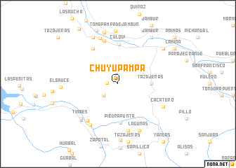 map of Chuyupampa
