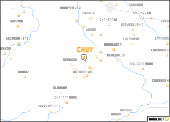 map of Chūy