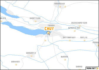 map of Chuy