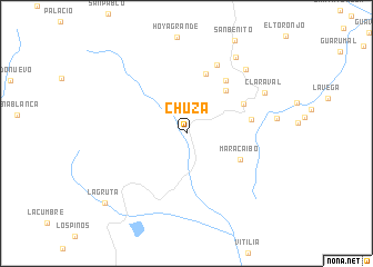 map of Chuza