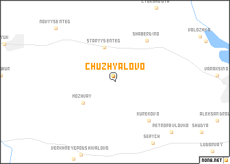 map of Chuzh\