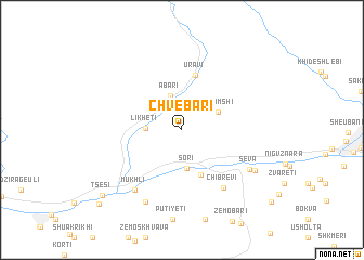 map of Chvebari