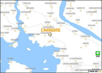 map of Chwa-dong