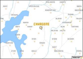map of Chwagere