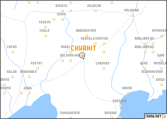 map of Chʼwahīt