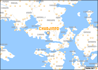 map of Chwajinp\