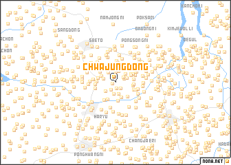 map of Chwajung-dong