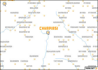map of Chwapiasi