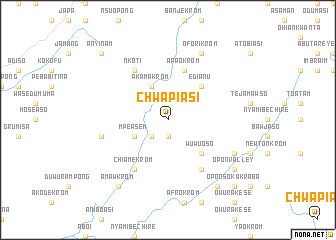 map of Chwapiasi